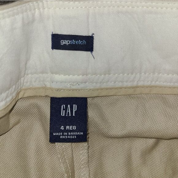 Gap Stretch Cotton Croppes  Khaki Pants - Picture 6 of 10